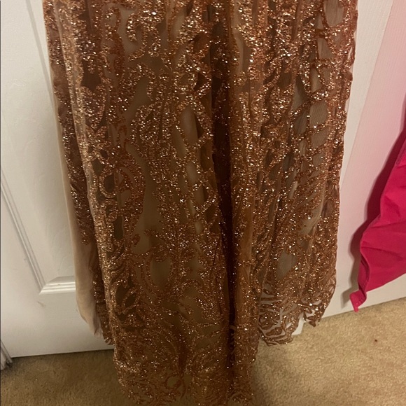 Glamorous Sequin Embellished Prom Dress - Picture 15 of 16